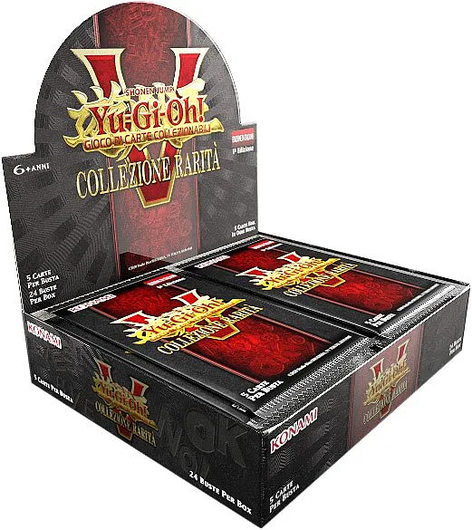 YUGI Collezione Rarita' 5 Display mit 24 Boostern