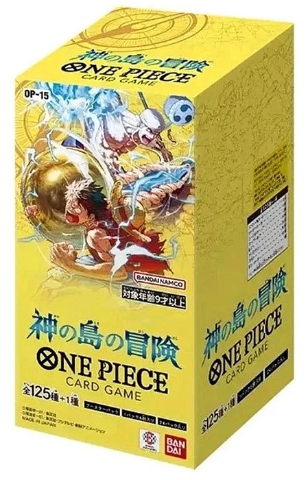 One Piece JPN Adventure on Kami's Island OP-15 Display mit 24 Boostern