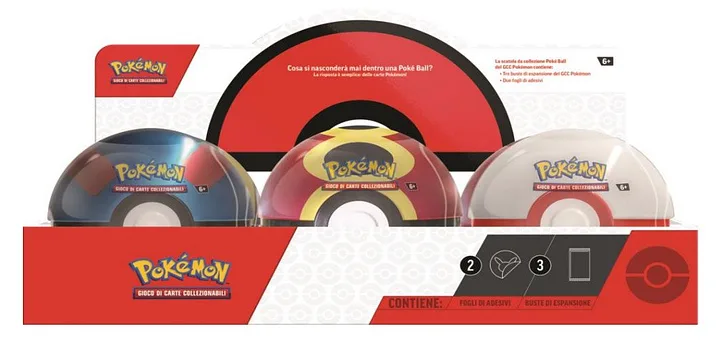 Pokemon ITA Tin Poke Ball Ottobre 2025
