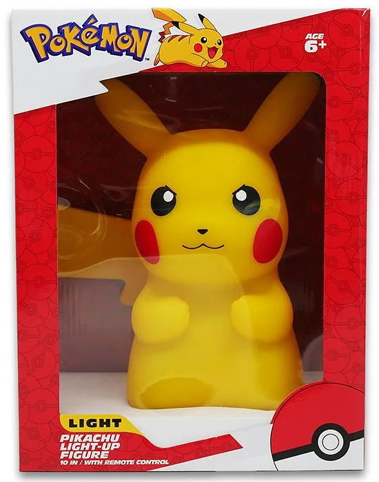 Lampada Pokemon Pikachu Angry w/Remote Control