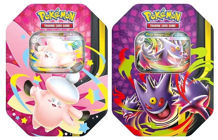 Pokemon ITA Mega Chiarodiluna Tin-Box Sortiment