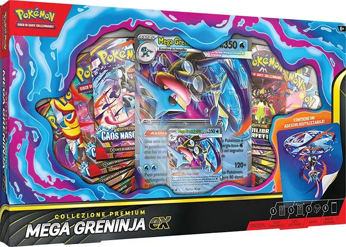 Pokemon ITA Premium-Kollektion Mega Greninja EX