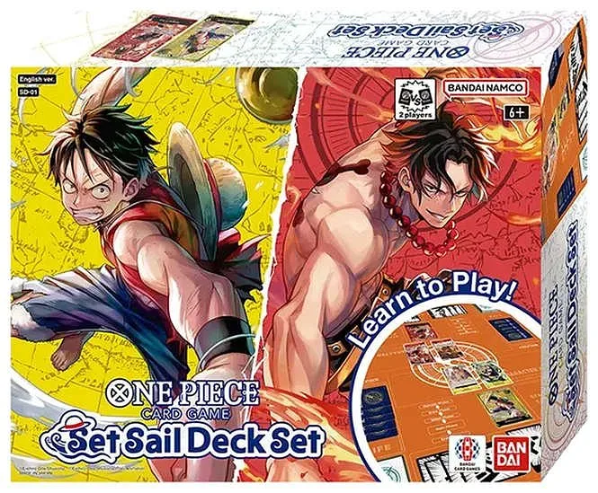 One Piece ENG Set Sail Deck Set SD-01