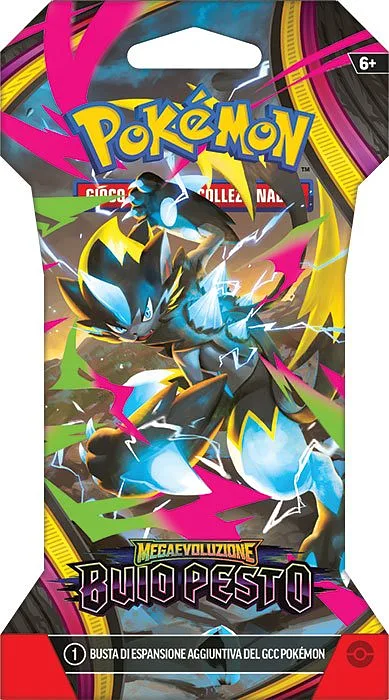 Pokemon ITA MEGAEVO Buio Pesto 1 Busta Blister