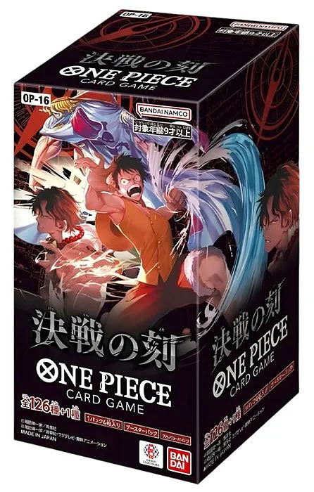 One Piece JPN The Time of Battle OP-16 Display mit 24 Boostern