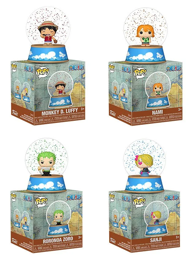 FUNKO MYSTERY MINI SNOW BALL One Piece 1pz Sortiment