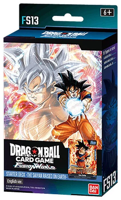 Dragon Ball ENG Super Fusion World Starter Deck FS13 1 Deck