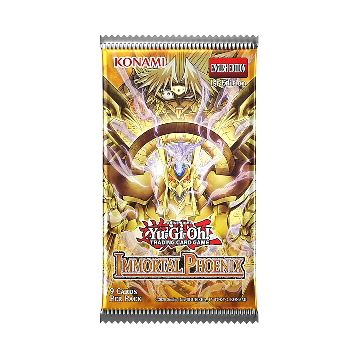 Yu-Gi-Oh! Immortal Phoenix - Box mit 24 Booster, italienisch