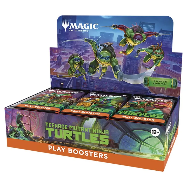 MAGIC - UNIVERSEN BEYOND - TMNT - Play-Booster DISPLAY - (Display mit 30 Boostern) - ENGLISH