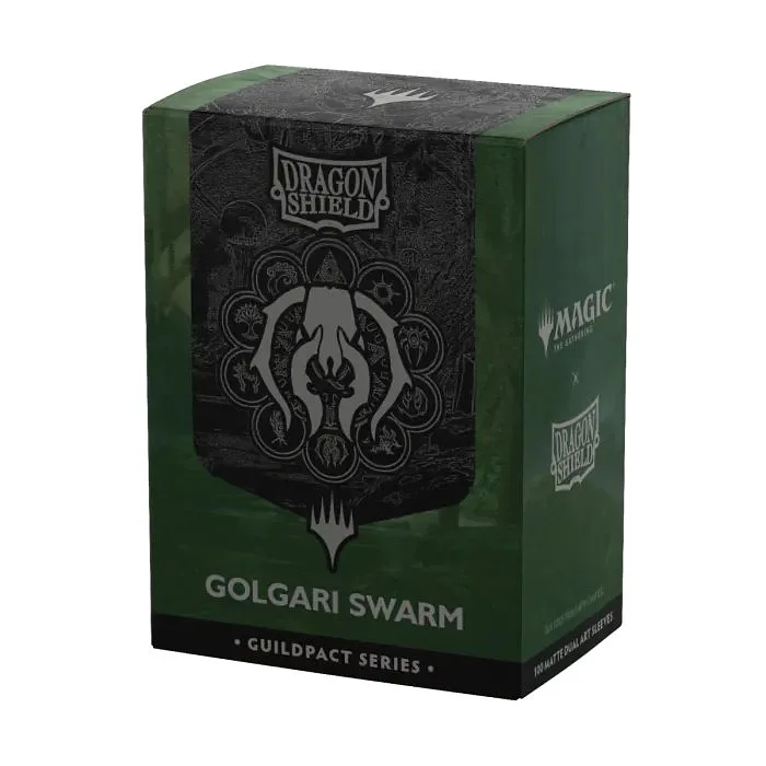 DS100 SLEEVES STANDARD MATTE DUAL ART - GOLGARI SWARM (AT-16510)