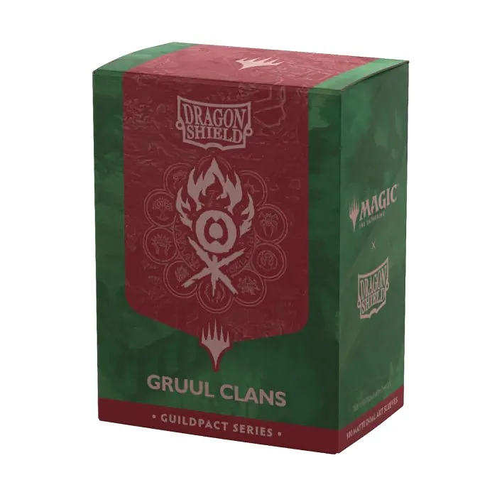 DS100 SLEEVES STANDARD MATTE DUAL ART - GRUUL CLANS (AT-16511)