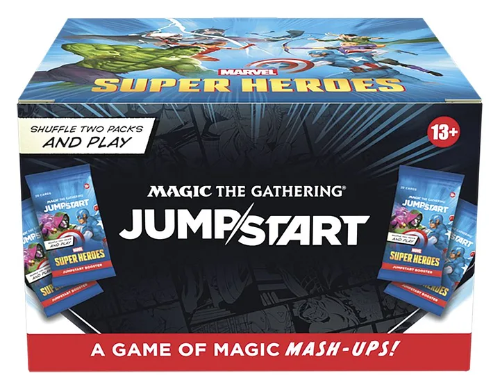 MAGIC - UNIVERSE BEYOND - MARVEL SUPERHEROES - JUMPSTART BOOSTER DISPLAY - (24 BUSTE) - ENGLISCH