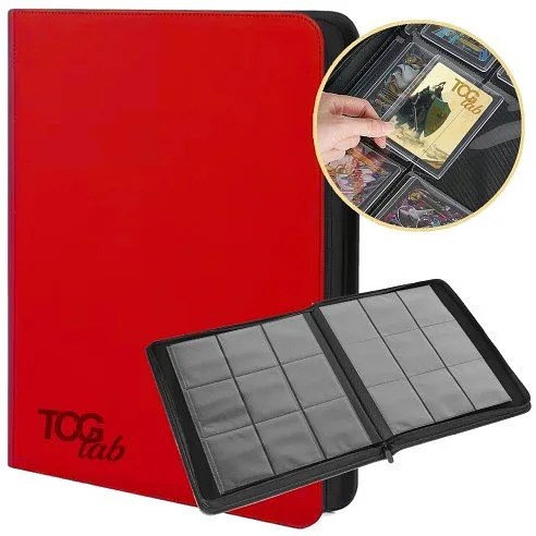 TCGLAB - TOPLOADER 9 POCKETS BINDER - RED