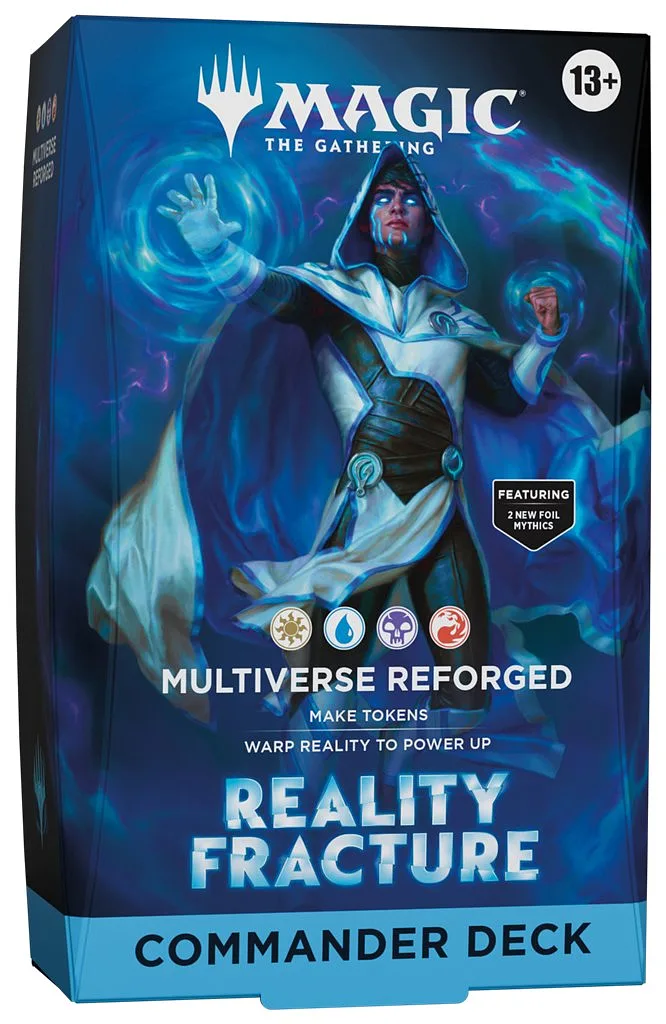 MAGIC - REALITY FRACTURE - COMMANDER DECK DISPLAY - (BOX 4 PZ) - ENGLISCH