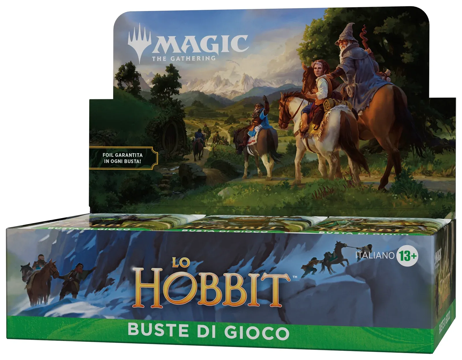Magic: The Gathering Lo Hobbit – Display 30 Booster + 1 Bonuskarte (ITA)