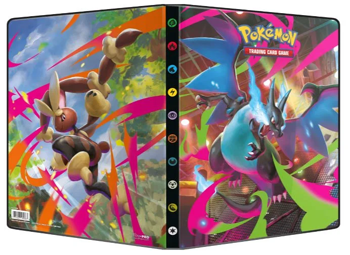 ULTRA PRO 9-Pocket Portfolio Pokemon MEGAEVO Fiamme Spettrali