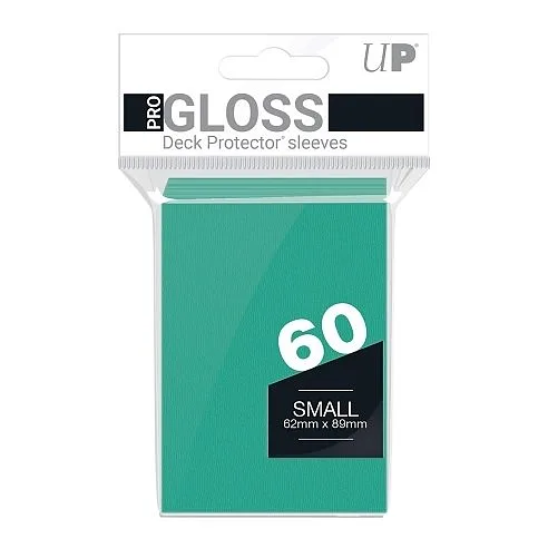 ULTRA PRO - 60 Kartenhüllen Small Pro Gloss Aqua