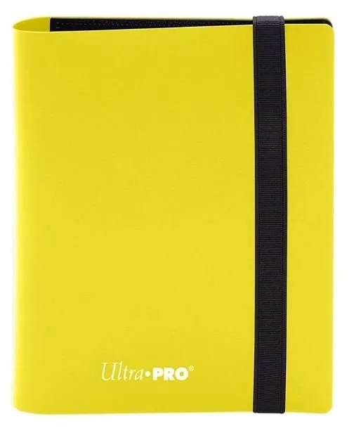 ULTRA PRO - Album 4-Pocket Eclipse PRO-Binder Lemon Yellow