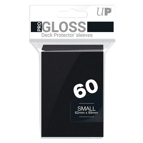 ULTRA PRO - 60 Kartenhüllen Small Pro Gloss Black