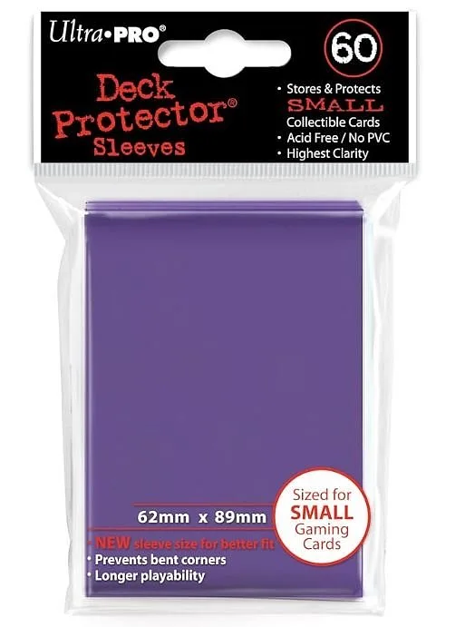 ULTRA PRO - 60 Kartenhüllen Small Pro Gloss Purple