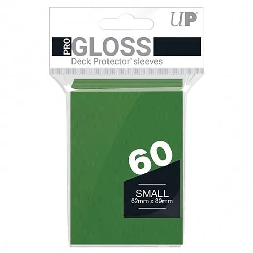 ULTRA PRO - 60 Kartenhüllen Small Pro Gloss Green