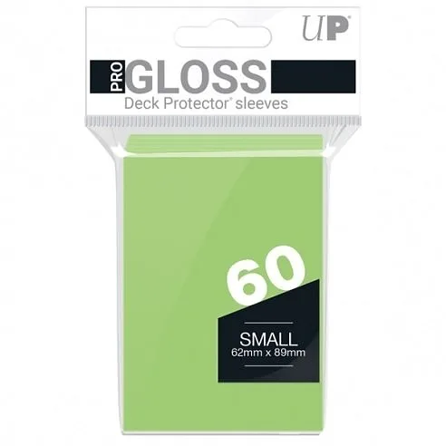 ULTRA PRO - 60 Kartenhüllen Small Pro Gloss Lime Green