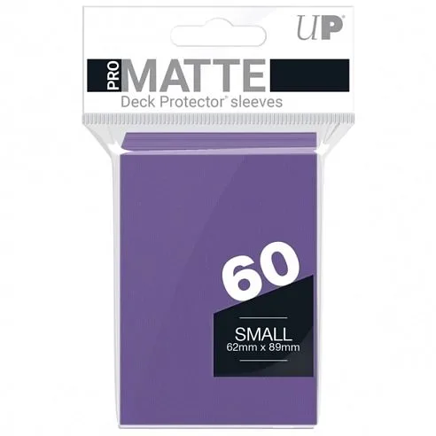 ULTRA PRO 60 Deck Protector Sleeves PRO-Matte Small - Purple