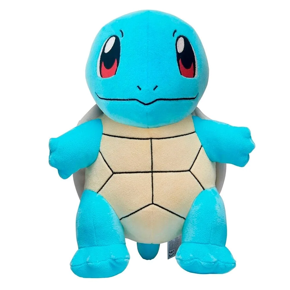 JAZWARES Pokemon: Squirtle - Kuscheltier 23cm