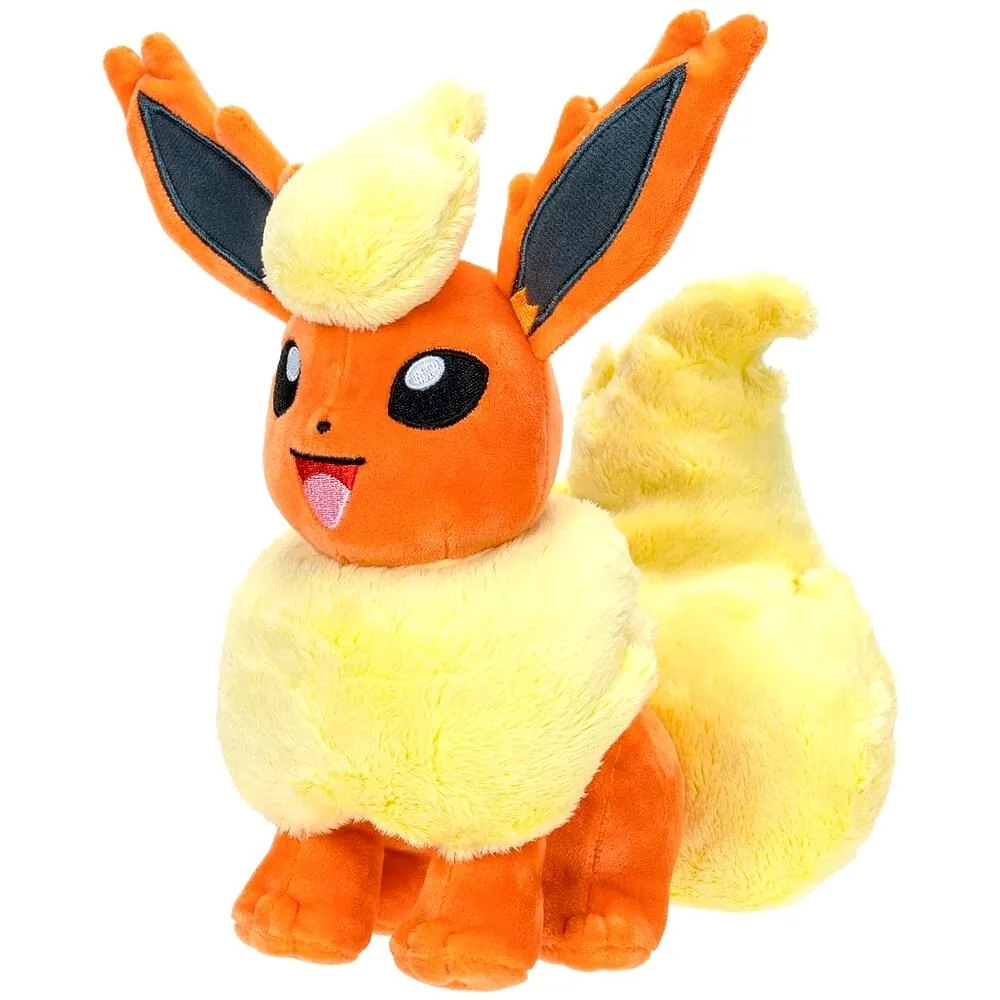 JAZWARES Pokemon: Flareon - Pelzfigur 20cm