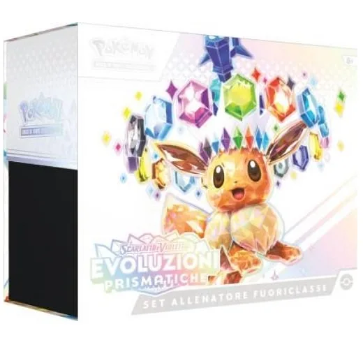 POKEMON - SV8.5 Prismatische Entwicklungen Top-Trainer-Box - ITA