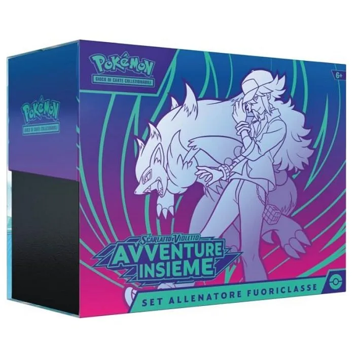 POKEMON SV09 Karmesin & Purpur - Reisegefährten Top-Trainer-Box - ITA (mögliche Allokation)