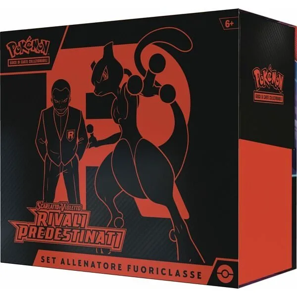 POKEMON SV10 Karmesin & Purpur - Top-Trainer-Box - ITA (Produkt in Lagerung, Bestellungen nicht bestätigt)
