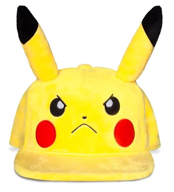 Pokemon-Mütze Pikachu Wutgesicht Pelz