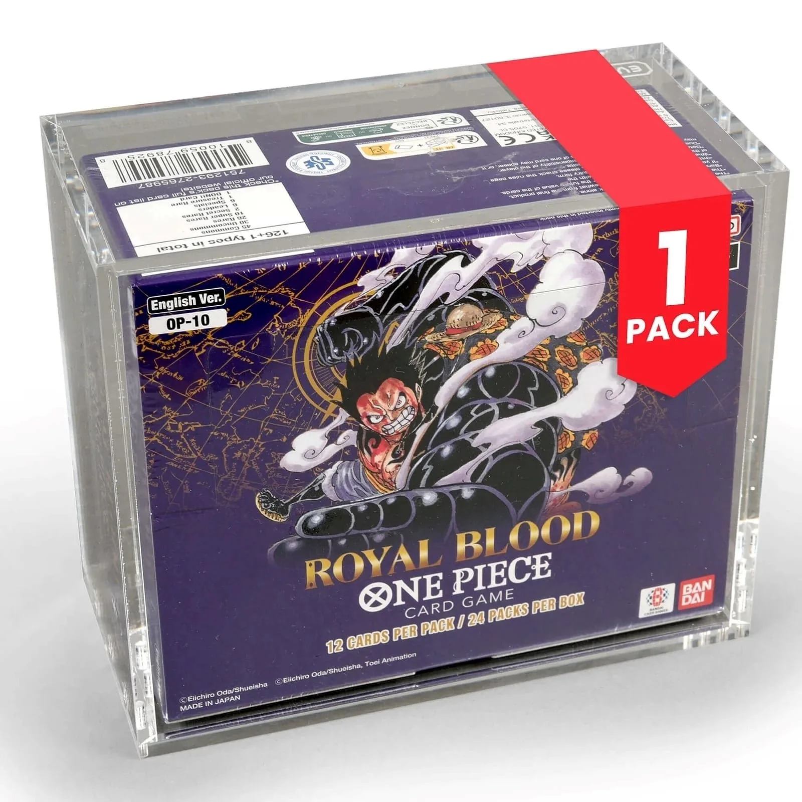 EVORETRO - Acryl-Magnet-Schutzschale für 24 Boosters One Piece 1pz