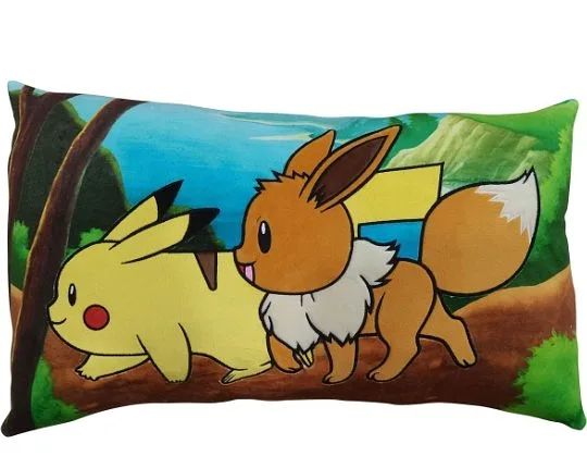POKEMON - Kissen: Pikachu & Eevee 60cm
