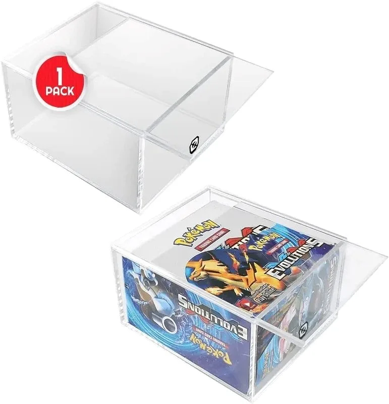 EVORETRO - Acryl-Schutzhalter für 36 Boosterpacks Pokemon