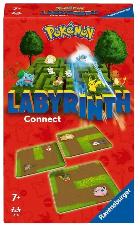 Pokemon Labyrinth Connect Card Game - Spiel auf Reisen