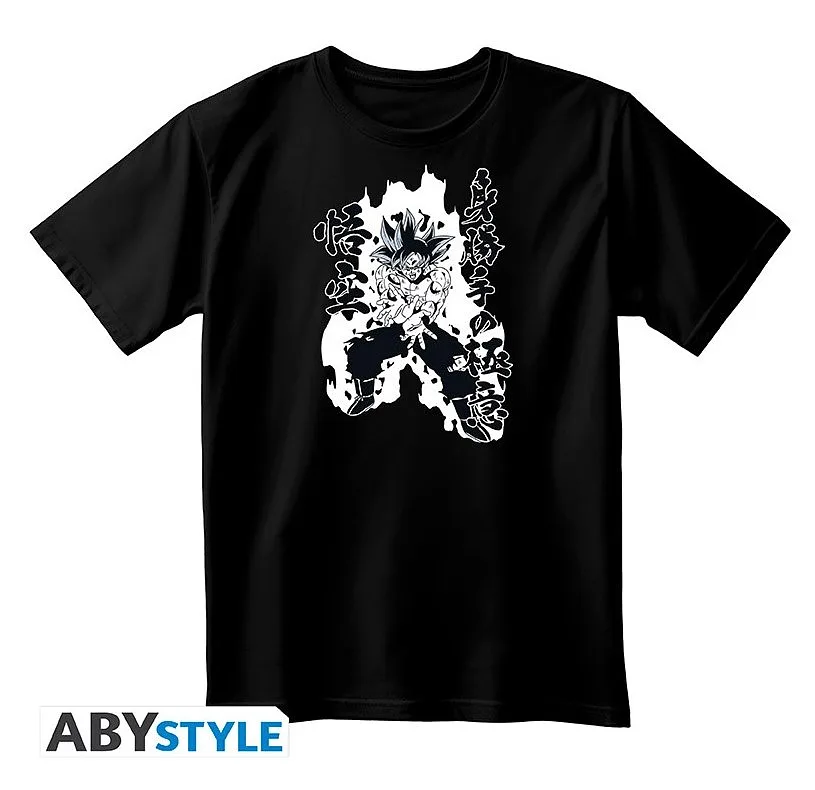 DRAGON BALL SUPER - Schwarz-Base-T-Shirt unisex - Goku Kamehameha - Kleinstgröße - Unisex T-Shirts