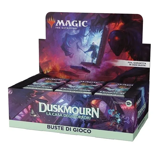 Magic: The Gathering - Duskmourn House Of Horrors Play-Booster Display (36 Booster) - ITA