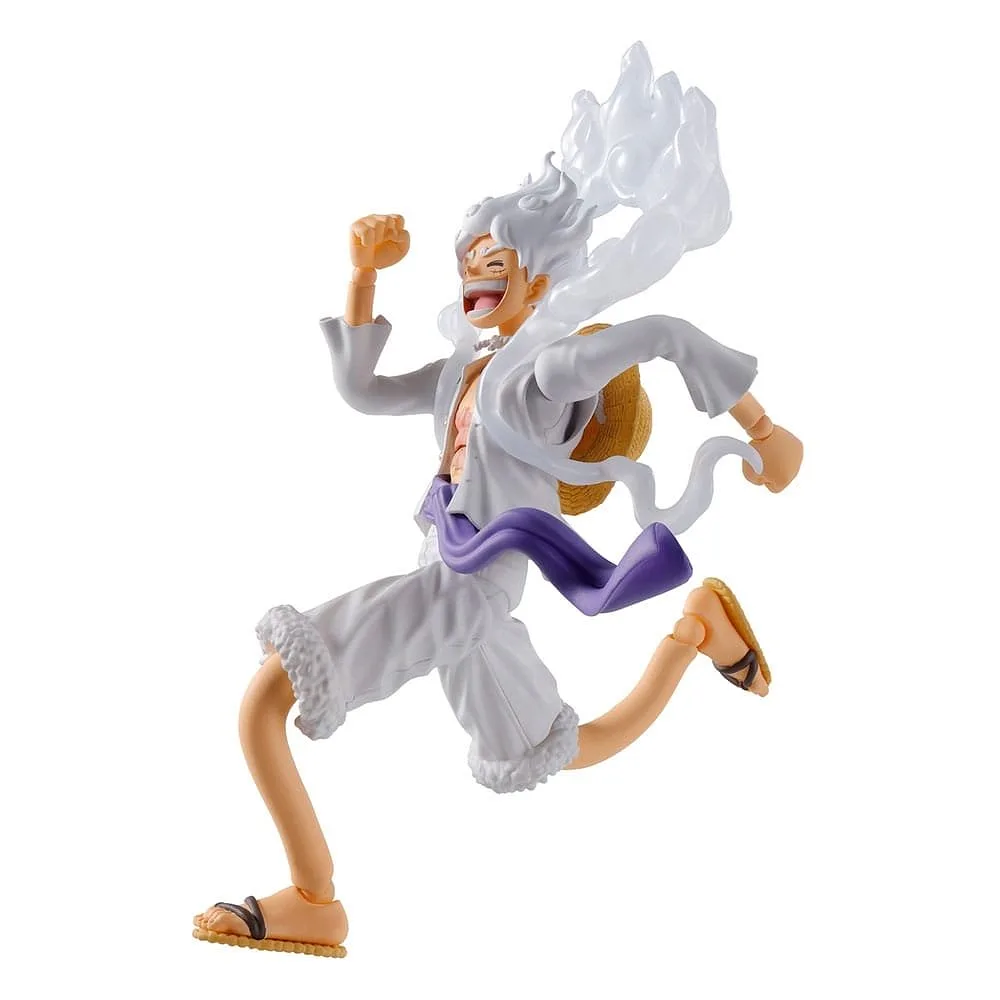 BANDAI 95908 - One Piece Z S.H. Figuarts Action Figure Monkey D. Luffy Gear 5 15 cm