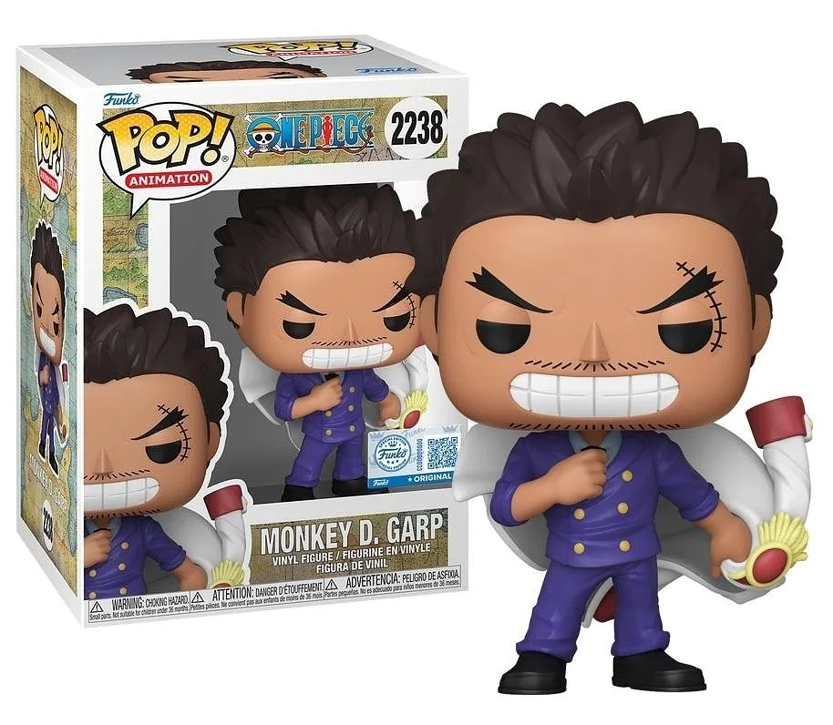 FUNKO POP Animation: One Piece - 2238 Monkey D. Garp (Exklusiv) 9cm