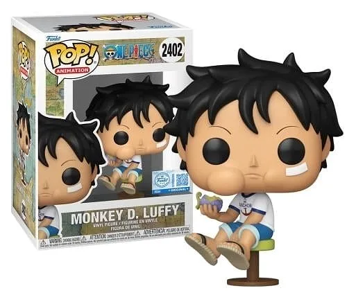 FUNKO POP Animation: One Piece - 2402 Monkey D. Luffy (Teufelsgewürz) (Exklusiv) 9cm