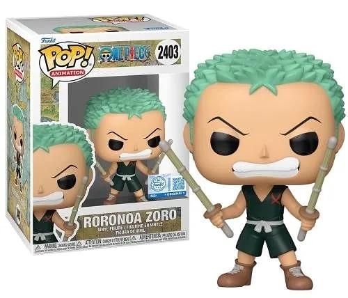 FUNKO POP Animation: One Piece - 2403 Kid Zoro mit Katana (Exklusiv) 9cm