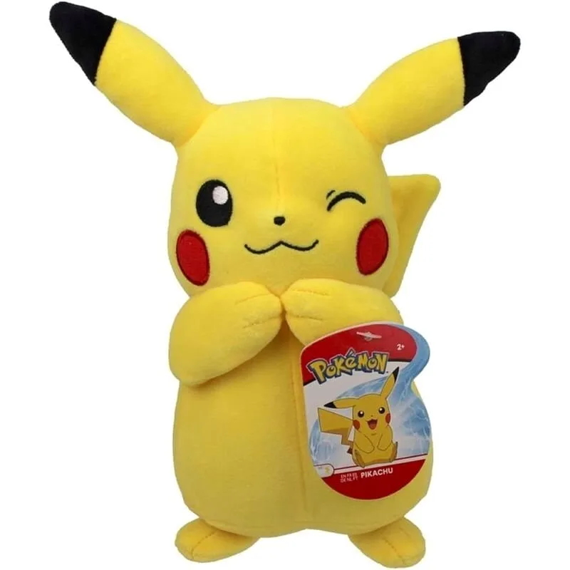 JAZWARES Pokemon: Pikachu (Wink) - Pelztiere 20cm