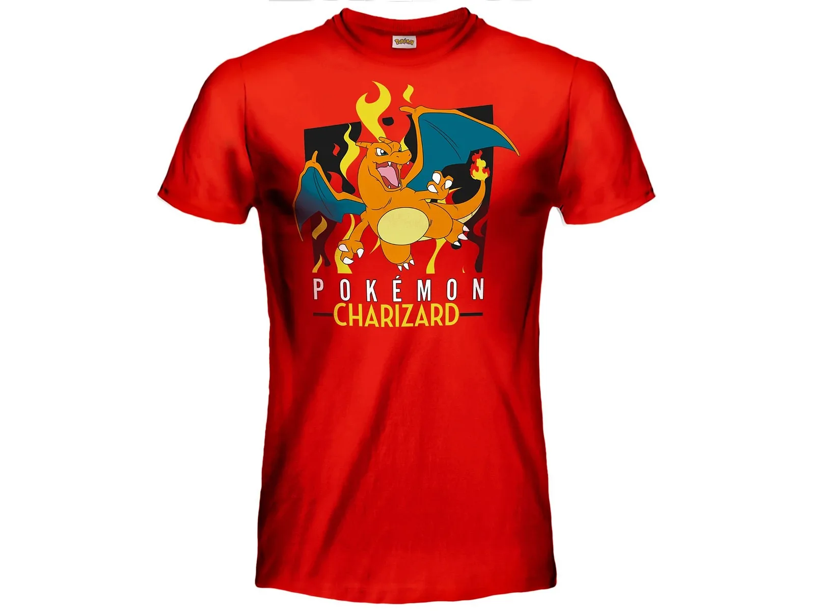 T-Shirt Pokemon - Charizard Rot 7/8