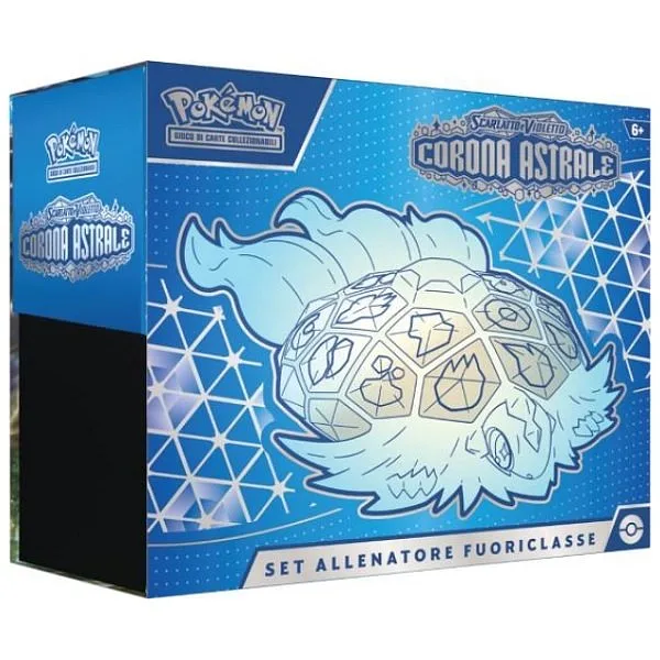 POKEMON - Stellarkrone - Top-Trainer-Box Ausgezeichnet - ITA