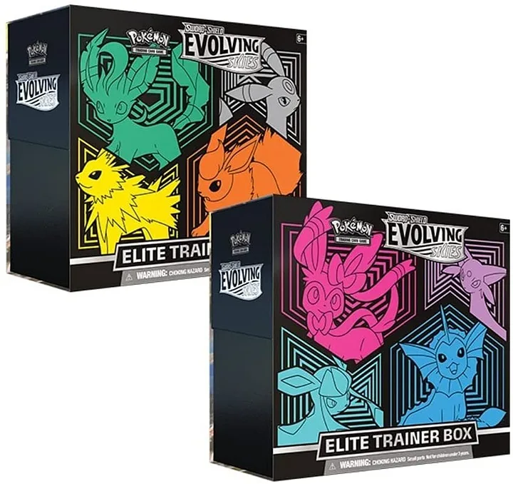 POKEMON - Elite Trainer Box Sword and Shield Drachenwandel (versione ING, mindestbestellmenge 2 Stück oder Vielfache)