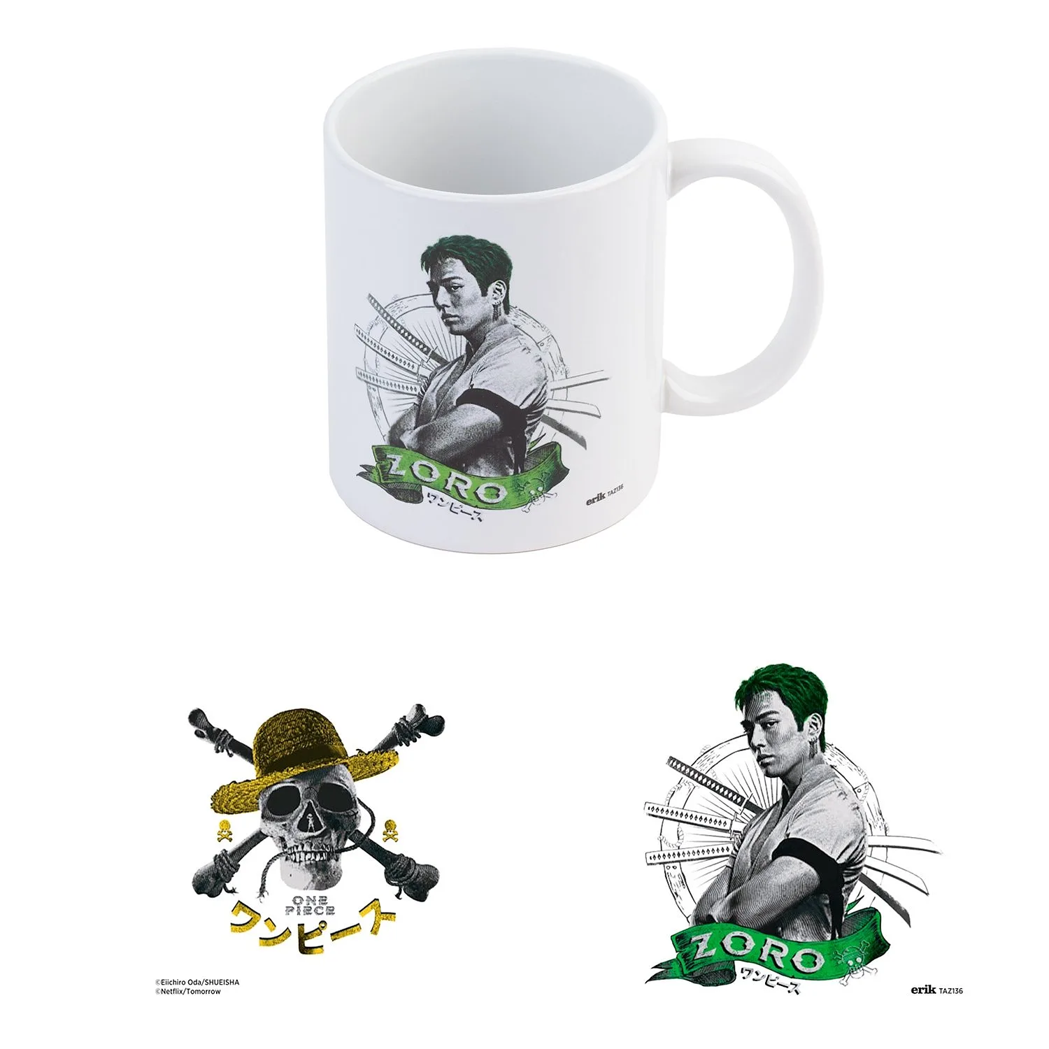 ERIK - TÄSCHENBEHALTER ONE PIECE NETFLIX - RORONOA ZORO