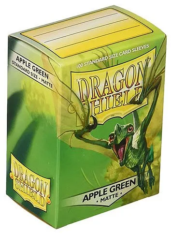 DRAGON SHIELD Standard-Kartenhüllen Matte Apfelgrün 100pz