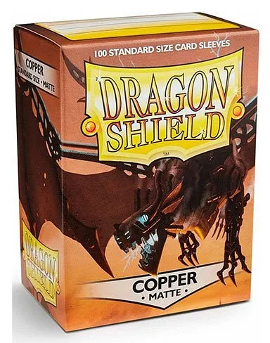 DRAGON SHIELD Standard-Kartenhüllen Matte Copper 100pz